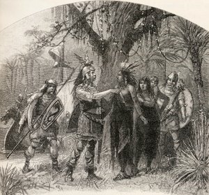 Landing of Northmen, fra 