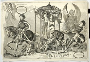 Leading, Following, Rebelling, 1864 av American School