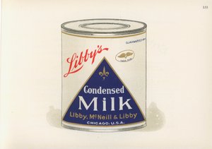 Libbys (fargelitografi) av American School