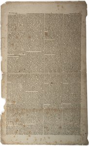 Ytringsfrihet og pressefrihet, januar 1799 av American School