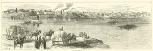 Little Rock, Arkansas, august 1863 av American School