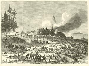Longstreets angrep på Fort Sanders, november 1863 av American School