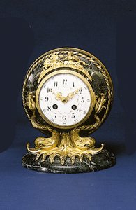 Mantelklokke forhandler av Black, Starr & Frost, ca. 1875-1900 av American School
