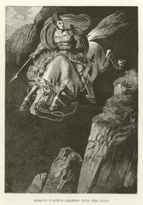 Marcus Curtius hopper inn i Gulfen av American School