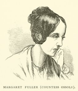 Margaret Fuller, grevinne Ossoli , amerikansk journalist og kvinnerettighetsforkjemper (gravering) av American School