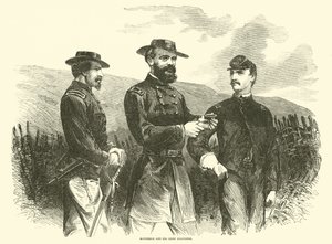 McPherson og hans sjefingeniører, mai 1863 av American School