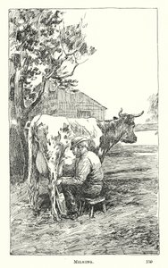 Melking (gravering) av American School