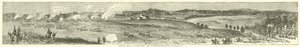Mine Run, sentrum av konføderert stilling, november 1863 av American School