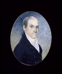 Miniatyr av William Cadogan Simes (1773-1824), ca. 1810-1824 (akvarell på elfenben) av American School