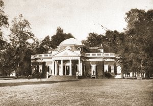 Monticello, Virginia, 1914 (sepia tone dyptrykk) av American School