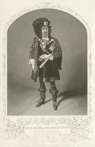 Mr G V Brooke som hertugen av Gloucester, Richard den tredje, akt I, scene I av American School