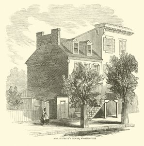 Mrs Surratts House, Washington, april 1865 av American School