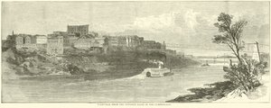 Nashville fra den motsatte bredden av Cumberland, desember 1864