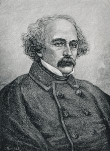 Nathaniel Hawthorne (1804-1864) amerikansk forfatter av American School