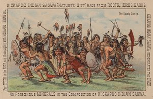 Indiansk hodebunnsdans av American School