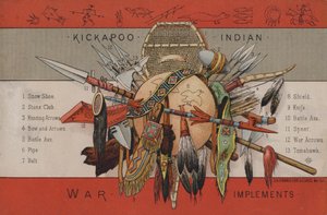 Indianske krigsredskaper av American School