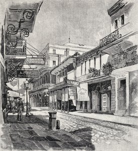 Old St. Louis Hotel, senere The State House, New Orleans, fra 