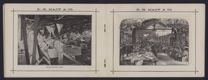 Sider fra et hefte om RH Macy & Co, New York, dvs. Macy's varehus (litho) av American School