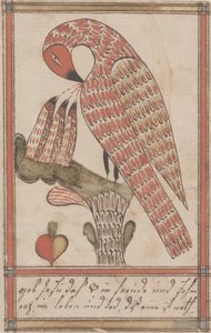 Pelican in its Piety, ca. 1800 (blekk og wc på papir) av American School