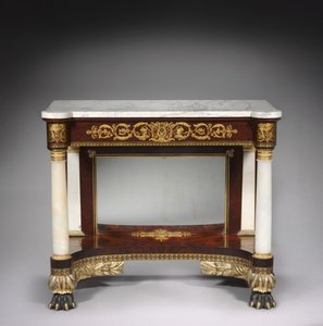 Pier Table, Joseph Meeks og sønner, ca. 1829-1835 av American School