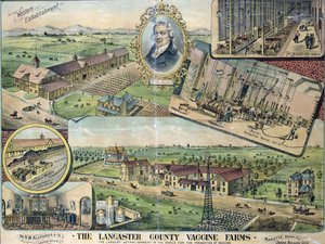 Plan for Lancaster County Vaccine Farms, Nebraska av American School
