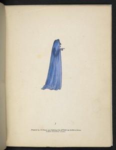 Plate 7. Et spøkelse i blått.  Spectropia; eller overraskende spektrale illusjoner som viser spøkelser overalt, og av hvilken som helst farge, osv. ser. 1.  J.H. brun  1864 av American School