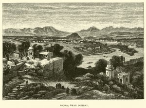 Poona, nær Bombay av American School