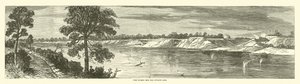 Port Hudson fra motsatt bredd, mai 1863 av American School