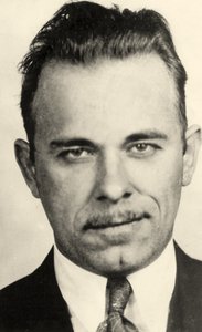 Portrett av John Dillinger (1903 – 34)