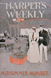 Plakatannonsering Harpers Weekly, Midsummer Number