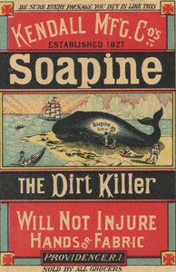 Plakatreklame Kendall Mfg. Cos Soapine, ca. 1890
