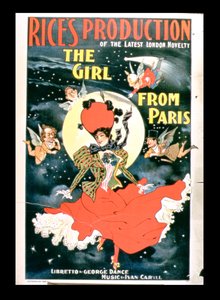 Plakat for Rice Production of The Girl from Paris