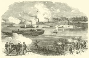 Raid av de konfødererte jernkledde, februar 1865 av American School