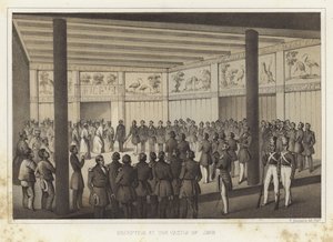 Resepsjon på Castle of Shui, Ryukyu-øyene av American School
