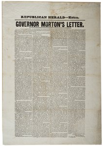 Republican Herald- Extra, 27. august 1842 av American School