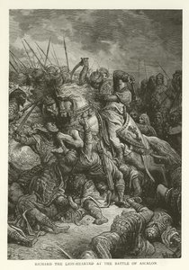 Richard the Lion-hearted i slaget ved Ascalon, 1192