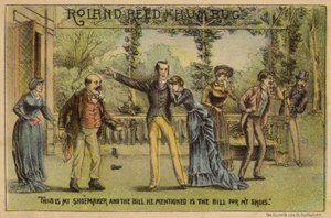 Roland Reed i Humbug av American School