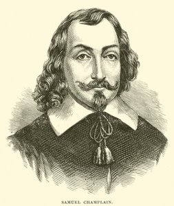 Samuel Champlain (gravering) av American School