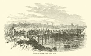 Redder broen over Pearl River, april 1863 av American School