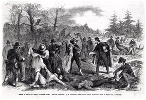 Scener i krigen: Rebel Soldiers after Battle 