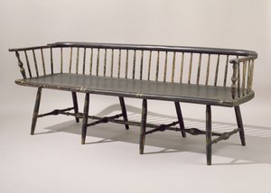 Sofa, 1807-14 (malt lønn) av American School
