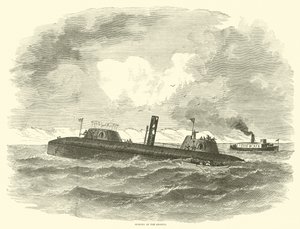 Senking av Keokuk, juli 1863 av American School
