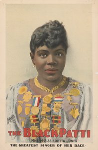 Sissieretta Jones, også kjent som "Black Patti", 1899 av American School