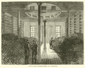 Håndvåpen overgitt av Johnston, april 1865 av American School