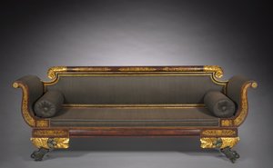 Sofa, ca. 1820 av American School