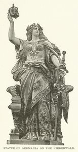Statue av Germania på Niederwald