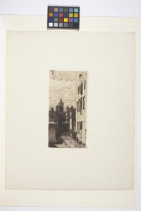 Gatescene (blekk) av American School