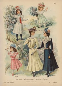 Sommermote for kvinner og jenter (chromolitho) av American School