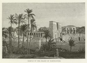 Temple of Isis, Island of Elephantine av American School