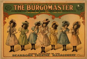 Borgermesteren, ca. 1899 (fargelitografi) av American School
